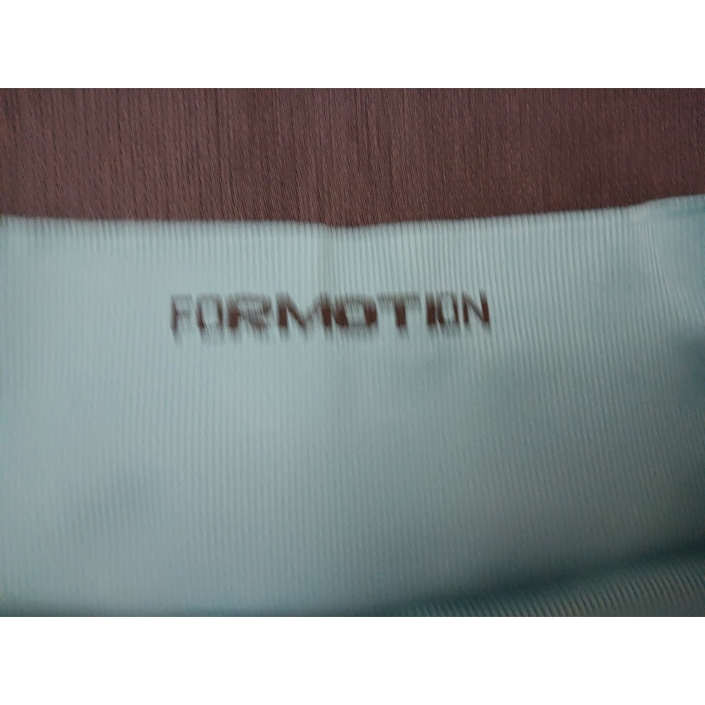 Adidas 11 Honore Formotion Ribbed High Rise Leggings Teal Green Women's Small - Picture 8 of 9